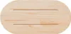 vidaXL Tischplatte 60x30x2,5 cm Massivholz Kiefer Oval Produktbild-Vorschau 3