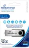 MediaRange USB-Stick 4GB Flash disk silber swivel swing Náhled obrázku produktu 5