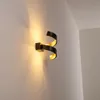 Delia »Delia« LED Wandlampe spiralförmige aus Metall in Produktbild-Vorschau 3