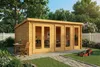 Alpholz Gartenhaus Atrium-D aus Holz, Gerätehaus 598x618cm Produktbild-Vorschau 3
