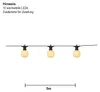 Fata LED CIRCUS - 10 globi opachi, D: 8cm - LED bianco Anteprima dell’immagine prodotto 18