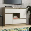 Masseno Kommode FIORENZA 120 cm Sideboard mit 2 Schubladen Produktbild-Vorschau 2