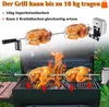 NAIZY Grillspieß Set 107 cm inkl. 4X Fleischnadeln und Produktbild-Vorschau 2