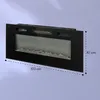 Klarstein Elektrický krb, elektrické ohrievače do obývačky Náhľad obrázku produktu 8