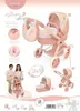 WÓZEK DLA LALEK FUNKCYJNY 3W1 GŁĘBOKI I SPACEROWY DeCuevas Podgląd zdjęcia produktu 9
