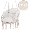 DETEX® Hängesessel bis 150kg Belastbar Boho Stil Wetterfest Produktbild-Vorschau 8