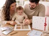 Baby Hand- & Fußabdruck Bilderrahmen Set – Erinnerungen für Produktbild-Vorschau 8
