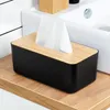 Vilde | Scatola per fazzoletti - Nero - 24x13x9,5 cm - Anteprima dell’immagine prodotto 2