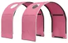 Bett-Tunnel für Kinder-Hochbetten 2 stk. Rosa Polyester Produktbild-Vorschau 1