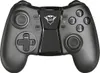 A black and gray gamepad is shown from a front-facing perspective against a white background. Produktbild-Vorschau