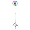 Powerton kruhové světlo 13" RGB LED velké nastavení barev a Náhľad obrázku produktu 2