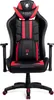 A black and red gaming chair is shown from the front. Voir les images du produit