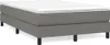 vidaXL Boxspringbettgestell Dunkelgrau 120x200 cm Stoff Produktbild-Vorschau 1