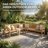 Premium Garten-Eckbank 210 cm 6-Sitzer, Eckbank aus Produktbild-Vorschau 5