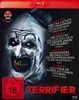 The cover art for the horror movie Terrifier on Blu-ray, featuring the main antagonist, Art the Clown. Produktbild-Vorschau