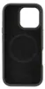 The back of a black iPhone case with a circular indentation for MagSafe. Podgląd zdjęcia produktu
