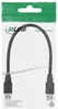 InLine USB 3.2 Gen.1 Kabel, A an A, schwarz, 0,3m, 0,3 m, Produktbild-Vorschau 1