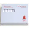Wiedemann 580801.004 Christbaumkerze - weiß, 20 Stück Produktbild-Vorschau 2