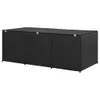 vidaXL Gartenbox Poly Rattan 180x90x70 cm Schwarz -  Produktbild-Vorschau 6