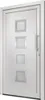 Weiße wärmegedämmte Haustür mit 5-Punkt-Verriegelung 98x208 Produktbild-Vorschau 4