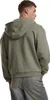 Hommes Urban Classics Fluffy Zip Hoody paleolive - XS Voir les images du produit 7