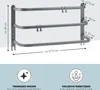 bremermann Wand-Handtuchhalter, 3 gestufte Ablagen, Produktbild-Vorschau 7