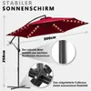 TolleTour 3m Parasole UV40+ Camping Pendulum Umbrella Anteprima dell’immagine prodotto 2
