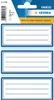 Buchetiketten 76x35mm HS blauer Rand VE=6 Blatt Produktbild-Vorschau 5