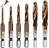 6-teiliges HSS-Co M35 Kobalt Gewindebohrer-Set M3-M10 für Produktbild-Vorschau 1