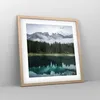 Gerahmtes Poster - Rahmen in heller Eiche - Landschaft Produktbild-Vorschau 8
