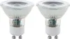 Eglo 110147 LED GU10 2-fach Leuchtmittel 2x3W Ø50mm Produktbild-Vorschau 1