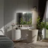 Badspiegel mit LED Beleuchtung - Sydney - 90 cm, 80 cm Produktbild-Vorschau 2