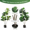 Künstliche Geigenfeige (Ficus Lyrata) 120 cm – Täuschend Produktbild-Vorschau 7