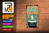 Holzschild Retro 12x18cm Car Wash Service mechanic on duty Produktbild-Vorschau 4