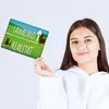 Metallschild mit Lama Motiv und Spruch: Willkommen im Produktbild-Vorschau 3