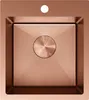 Mexen Solix lavello in acciaio 1 vasca 400 x 450 mm, rame Anteprima dell’immagine prodotto 1