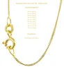 Goldkette Panzerkette Länge 60cm - Breite 0,8mm - 333-8 Produktbild-Vorschau 8
