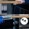 Serverschrank 19 Zoll unmontiert HMF 65700 7 HE Lichtgrau Produktbild-Vorschau