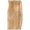 Piano del tavolo in legno massiccio di acacia Anteprima dell’immagine prodotto 11