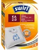 Swirl KÄ2 Sacs à poussière, paquet de 3 pour Kärcher WD2 Voir les images du produit 2