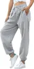 Damen Freizeit-Sweathose mit Kordelzug, Weite Jogginghose, Produktbild-Vorschau 3