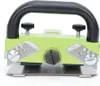 A close-up, front-facing view of a green and black floor seam cutter tool against a white background. Náhled obrázku produktu