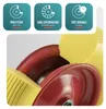 VOUNOT® Schubkarrenrad Pannensichere 4.80/4.00-8 mit Achse, Produktbild-Vorschau 2