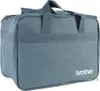 A gray Brother sewing machine carrying bag is shown against a white background. Podgląd zdjęcia produktu