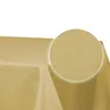 Tischdecke rechteckig 110x220 cm gelb Leinenoptik Produktbild-Vorschau 2