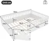 Flieks Kinderbett 140x190cm mit Klapptür, Bodenbett Produktbild-Vorschau 7