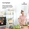 Klarstein Brooklyn 42 Silver, mini lednice, , skleněné Náhled obrázku produktu 3