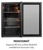 KlarsteinBeersafe XXL Onyx, lednice, , 3 kovové rošty, Náhled obrázku produktu 3