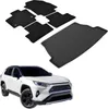 Kofferraumwanne Fußmatten Set Für Toyota RAV-4 5 Hybrid Produktbild-Vorschau 1