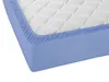 biberna Feinbiber-Spannbetttuch 0002744 color: blau, size: Produktbild-Vorschau 4